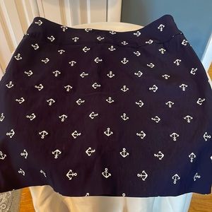 Charter Club Blue Skort sz 10